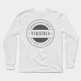 Virginia State Long Sleeve T-Shirt